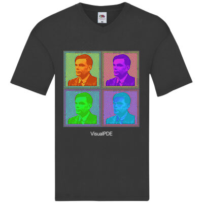 Four Turing Turing pattern T-shirt Thumbnail